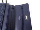 Chanel Navy Blue 2.55 Reissue Aged Calfskin Wallet on Chain Bag