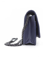 Chanel Navy Blue 2.55 Reissue Aged Calfskin Wallet on Chain Bag