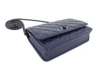 Chanel Navy Blue 2.55 Reissue Aged Calfskin Wallet on Chain Bag