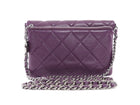 Chanel Purple Mineral Nights Quilted Lambskin Mini Flap Bag