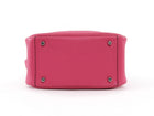Hermes Pink Mini Lindy Clemence Rose Shocking PHW Mini