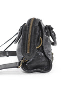 Balenciaga Black Leather Mini Classic City Bag