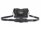 Balenciaga Black Leather Mini Classic City Bag