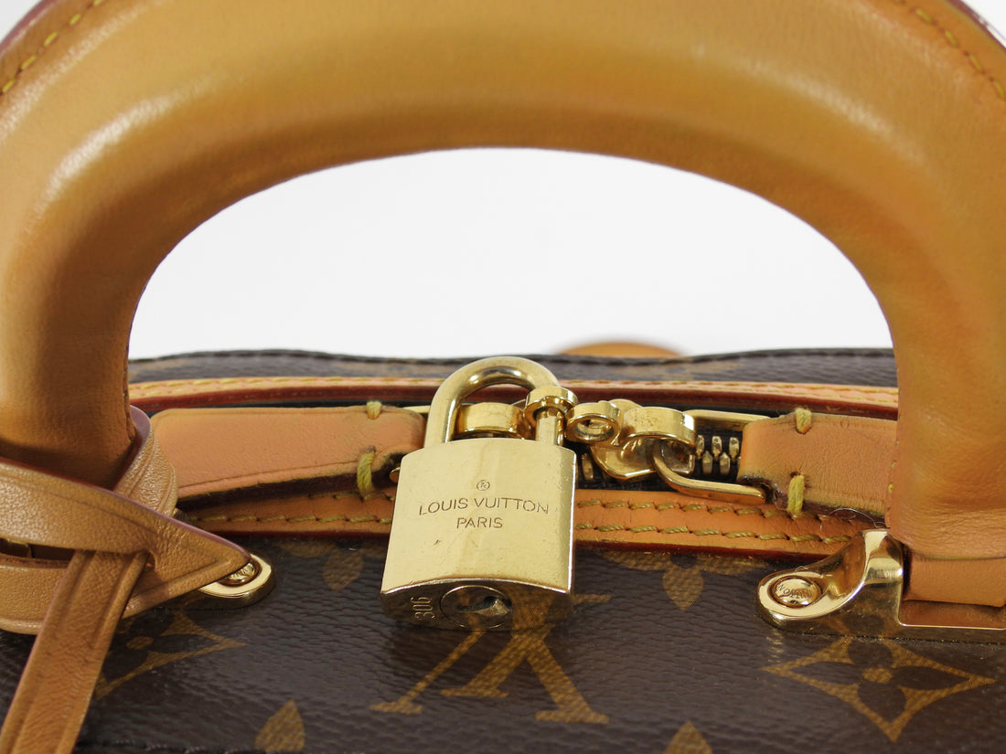 Louis Vuitton Brown Monogram Valisette PM Trunk Bag