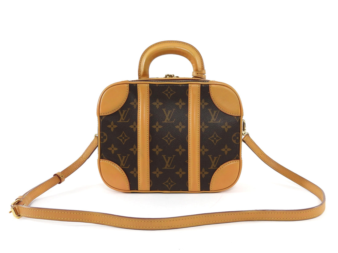Louis Vuitton Brown Monogram Valisette PM Trunk Bag