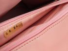 Chanel Vintage 1996 Pink Quilted Leather Medium Envelope Chain Flap Bag