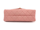 Chanel Vintage 1996 Pink Quilted Leather Medium Envelope Chain Flap Bag