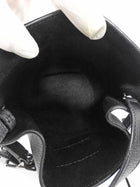 Celine Black Supple Grained Calfskin Big Bag Nano Bucket Bag
