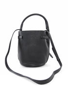 Celine Black Supple Grained Calfskin Big Bag Nano Bucket Bag