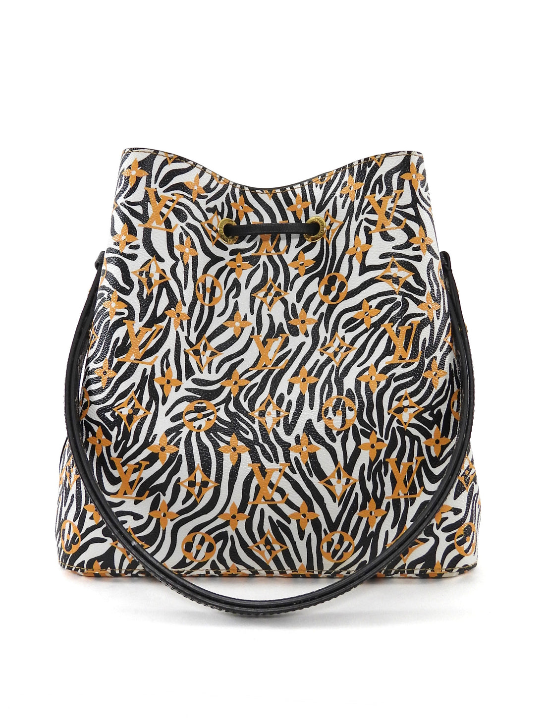 Louis Vuitton Animal Print Monogram Jungle Drawstring Neo Noe MM Bag