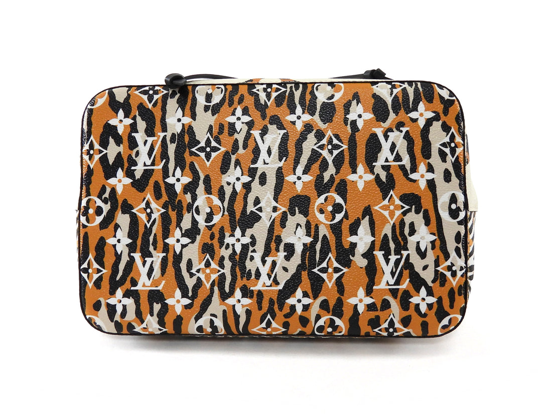Louis Vuitton Animal Print Monogram Jungle Drawstring Neo Noe MM Bag