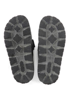Prada Black Quilted Leather Double Strap Platform Slides - 35.5 (fits 37)