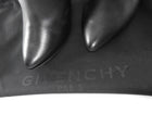 Givenchy Black Shark Lock Leather Ankle Boots - 36.5