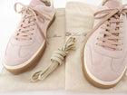 Loro Piana Pink Suede Tennis Walk Sneaker - 40