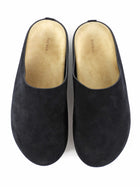 The Row Hugo Suede Mules Black - 37