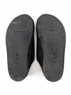 The Row Hugo Suede Mules Black - 37