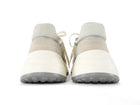 Hogan Hi-Fi Beige and Grey Suede & Mesh Sneaker - 36.5