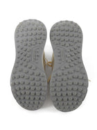 Hogan Hi-Fi Beige and Grey Suede & Mesh Sneaker - 36.5