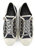 Dior Walk'n'Dior Platform Navy Canvas Sneaker  - 36