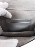 Christian Dior Metallic Silver Calfskin J'ADIOR Leather Wallet on Chain