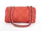 Chanel Red Python Medium Ultimate Stitch Flap Bag