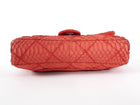 Chanel Red Python Medium Ultimate Stitch Flap Bag