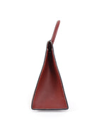 Hermès Vintage 2001 Rouge H Box Calf Leather Dalvy Top Handle Bag