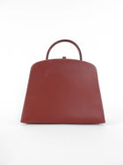 Hermès Vintage 2001 Rouge H Box Calf Leather Dalvy Top Handle Bag