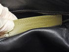 Balenciaga Khaki Leather Le Dix Two Way Handbag