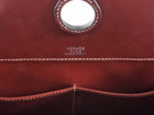 Hermès Vintage 2001 Rouge H Box Calf Leather Dalvy Top Handle Bag