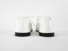 Giorgio Armani Glove Soft Leather Laced Oxford White - 39.5