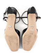 Gucci Double G T-Bar Patent Leather Pumps Black - 40
