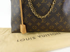 Louis Vuitton AW 2013/14 Monogram Coated Canvas Chain LockIt MM Tote Bag
