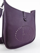 Hermes 2022 Evelyne III 29 PM Dark Purple Raisin Clemence Leather