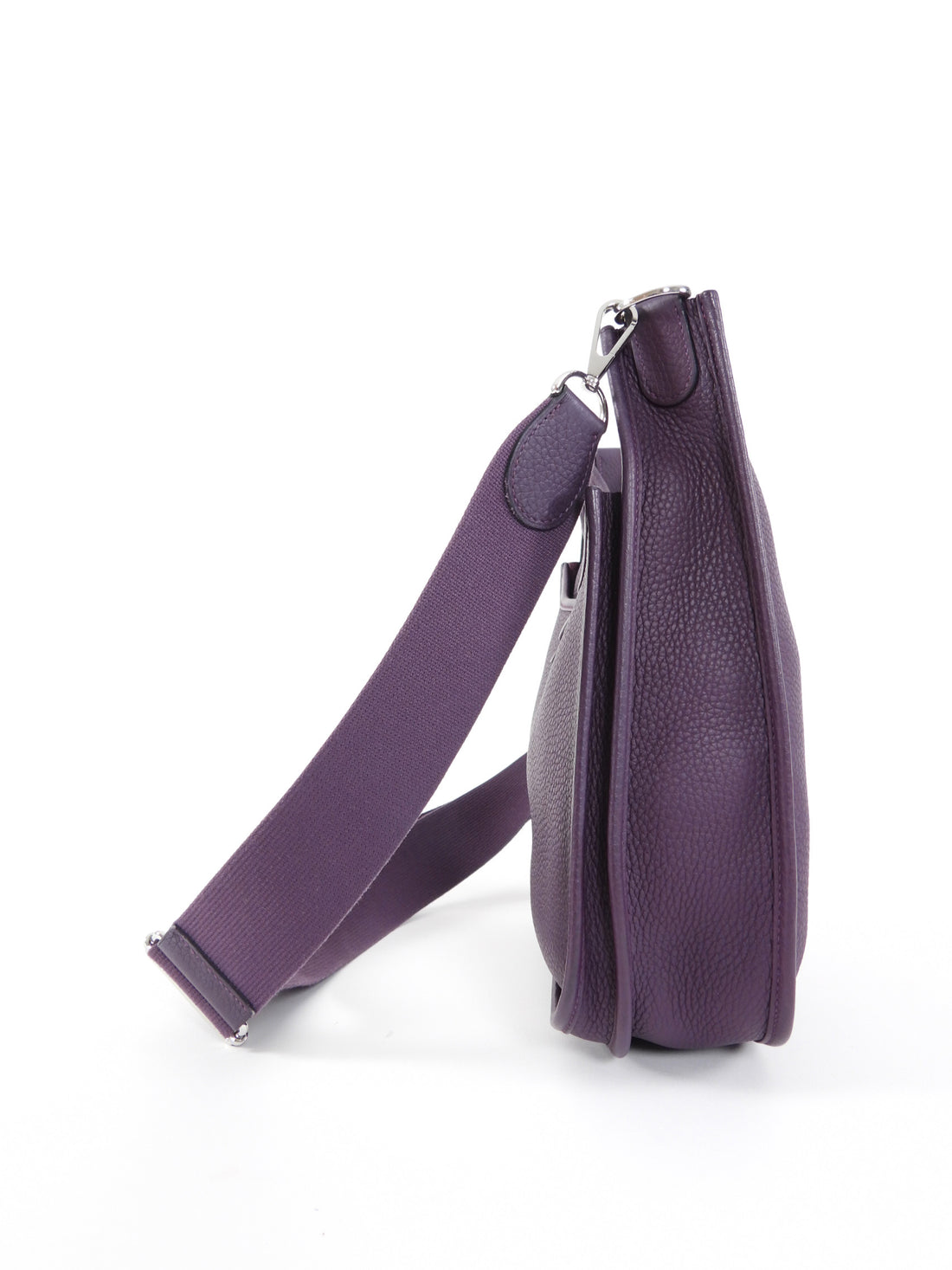 Hermes 2022 Evelyne III 29 PM Dark Purple Raisin Clemence Leather