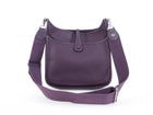 Hermes 2022 Evelyne III 29 PM Dark Purple Raisin Clemence Leather