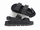 Prada Re-Nylon Crystal Strass Dad Sandals Black - 38.5