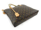 Louis Vuitton AW 2013/14 Monogram Coated Canvas Chain LockIt MM Tote Bag