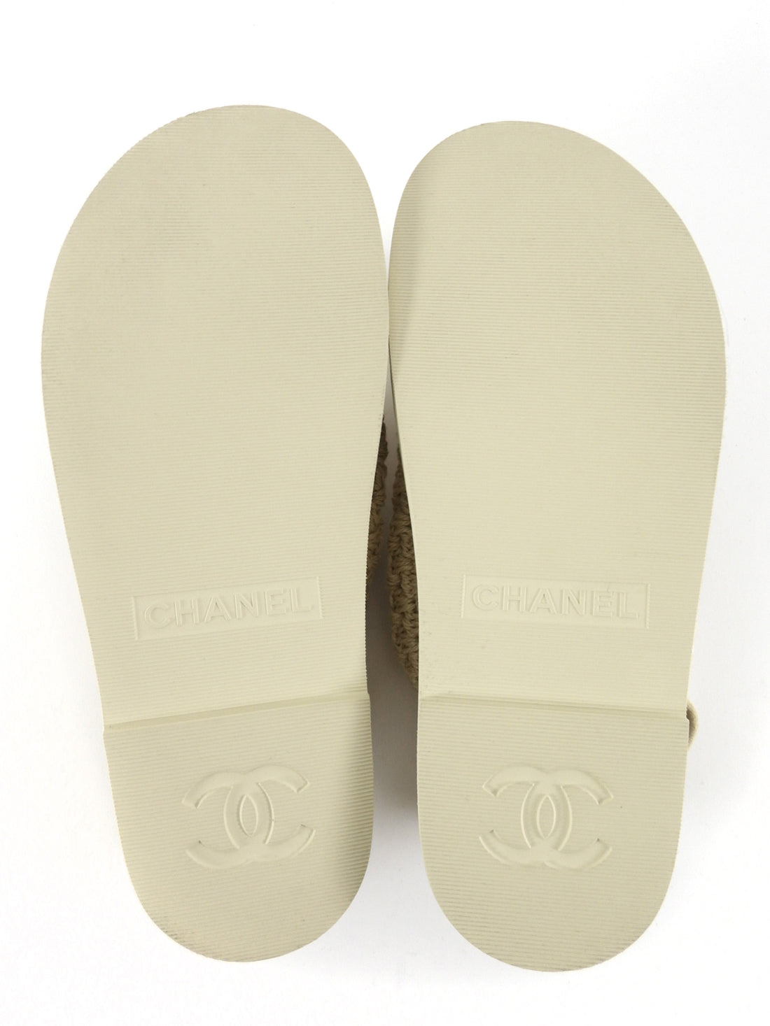 Chanel 2025 Beige Crochet Dad Sandal - 39