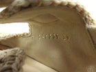 Chanel 2025 Beige Crochet Dad Sandal - 39