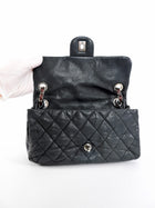 Chanel Black Iridescent In The Mix Flap Bag RHW