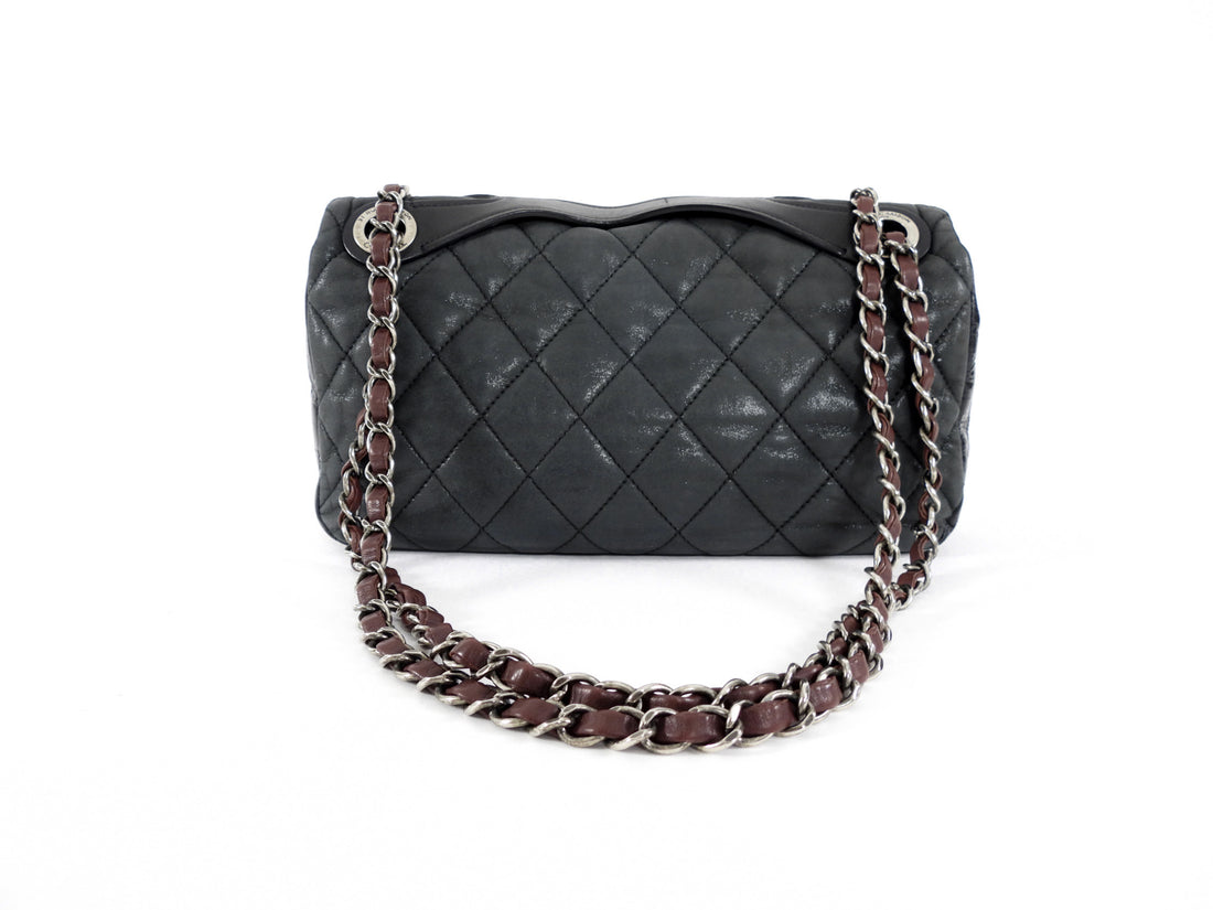 Chanel Black Iridescent In The Mix Flap Bag RHW