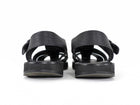 The Row Fisherman Leather Sandals Black - 37