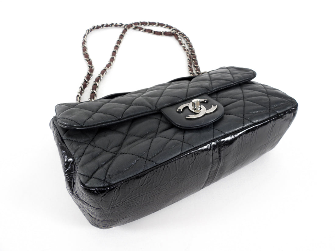 Chanel Black Iridescent In The Mix Flap Bag RHW