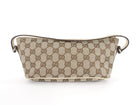 Gucci Beige Monogram Canvas Small Boat Bag