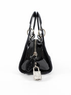 Christian Dior Vintage 2005 D-Joy Lady Dior Patent Mini Bag
