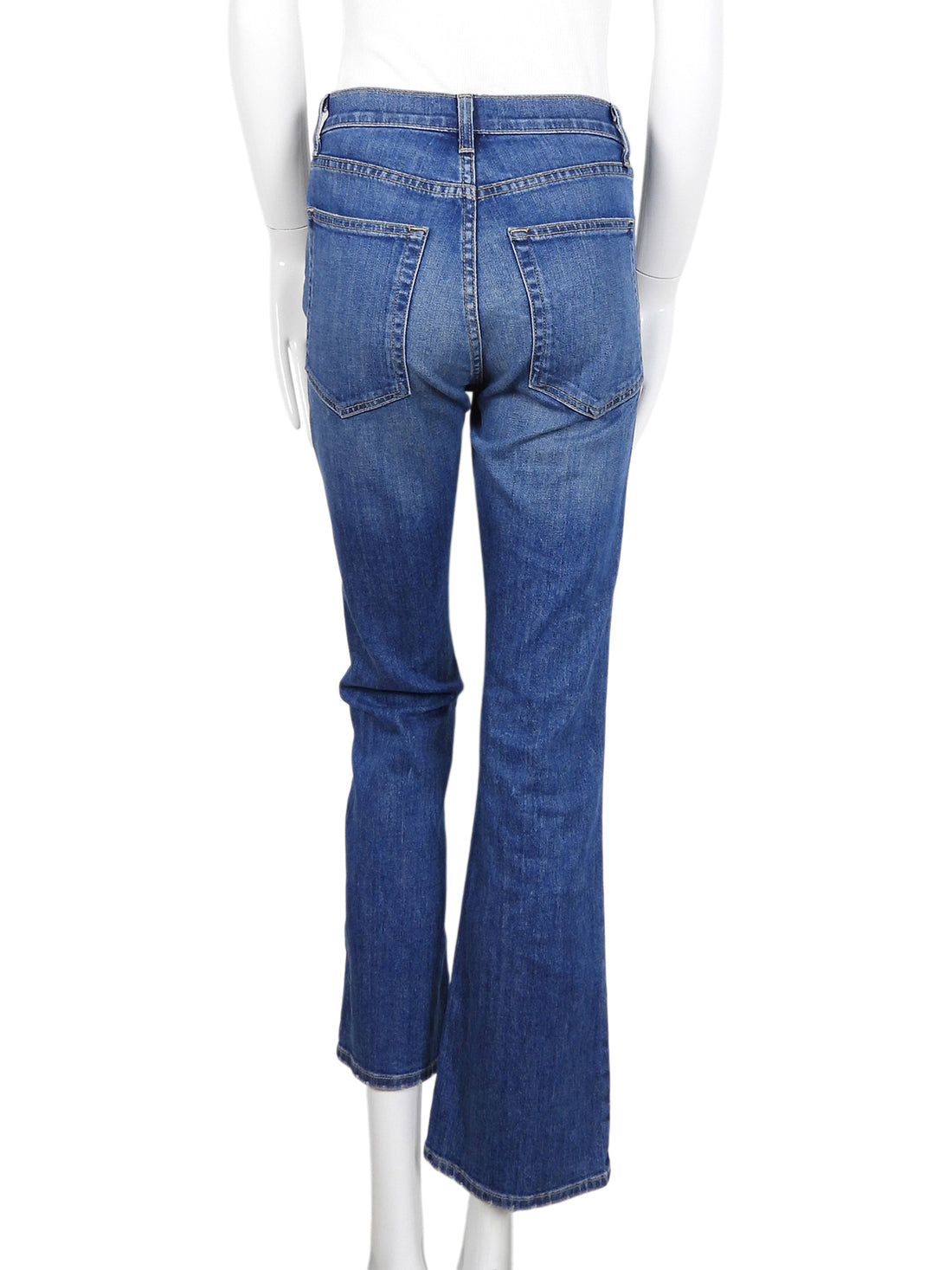 Nili Lotan Blue Faded Boot Cut Denim - 24