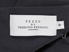 Preen by Thornton Bregazzi Black Stretch Satin Brooke Halter Dress - S