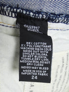 Nili Lotan Blue Faded Boot Cut Denim - 24