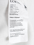 Loewe White Rib Anagram Logo Tank Top - S